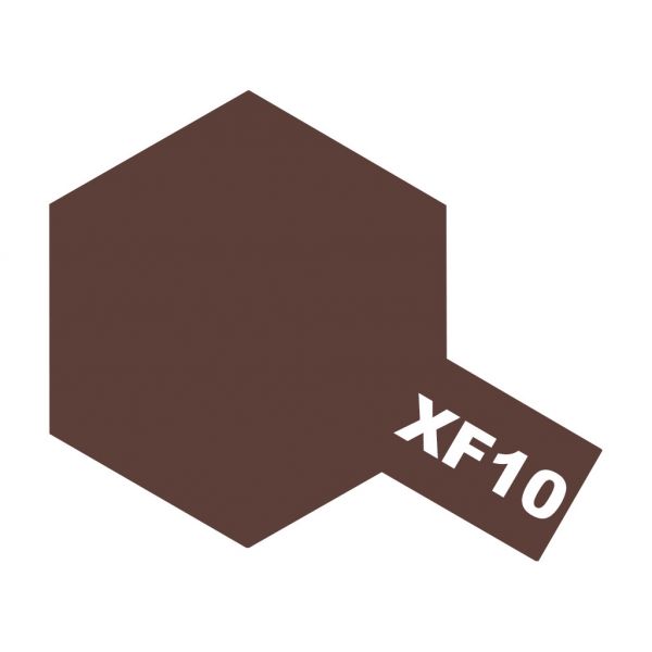 Tamiya Acrylic Mini XF-10 Flat Brown Additional Image 2