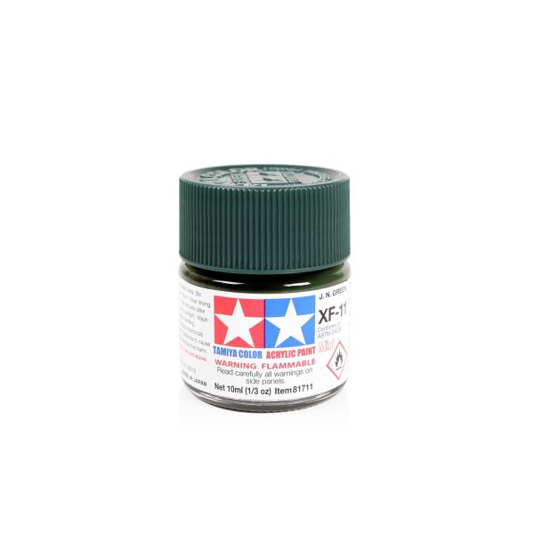 Tamiya Acrylic Mini XF-11 J.N. Green Additional Image 1
