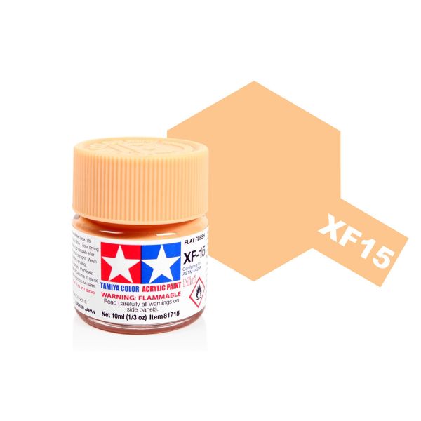 Tamiya Acrylic Mini XF-15 Flat Flesh Main Image