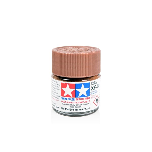 Tamiya Acrylic Mini XF-28 Dark Copper Additional Image 1