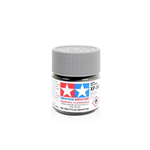 Tamiya Acrylic Mini XF-54 Dark Sea Grey Additional Image 1