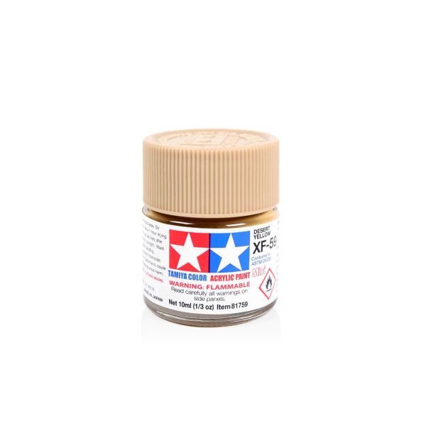 Tamiya Acrylic Mini XF-59 Desert Yellow Additional Image 1