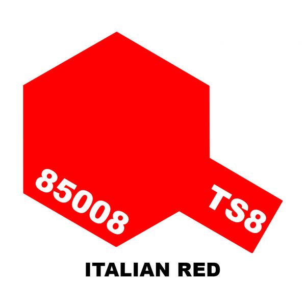 Tamiya TS-8 Italian Red Additional Image 1