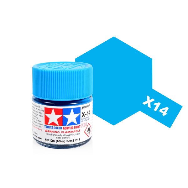 View Tamiya X/XF Paints (Water-soluble Acrylic) page