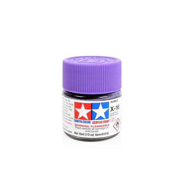 Tamiya Acrylic Mini X-16 Purple Additional Image 1