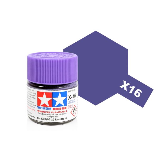 Tamiya Acrylic Mini X-16 Purple Main Image
