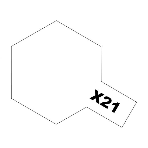 Tamiya Acrylic Mini X-21 Flat Base Additional Image 2