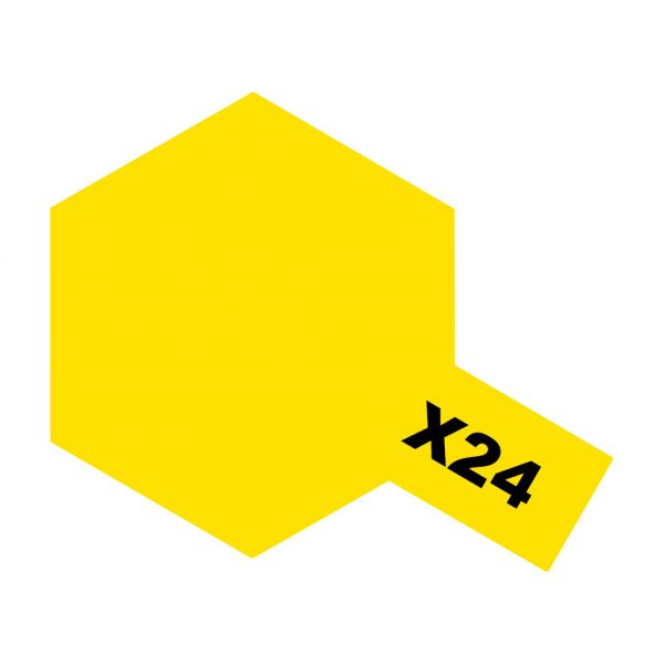 Tamiya Acrylic Mini X-24 Clear Yellow Additional Image 2