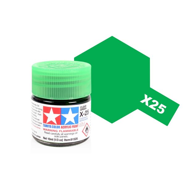 View Tamiya X/XF Paints (Water-soluble Acrylic) page