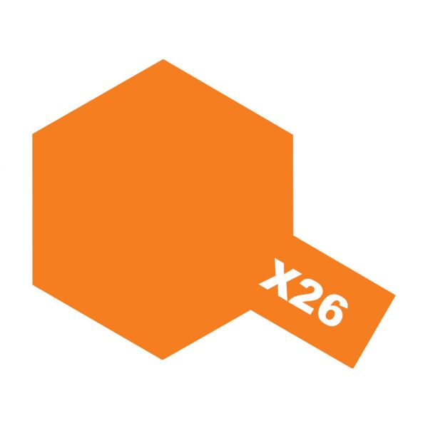 Tamiya Acrylic Mini X-26 Clear Orange Additional Image 2