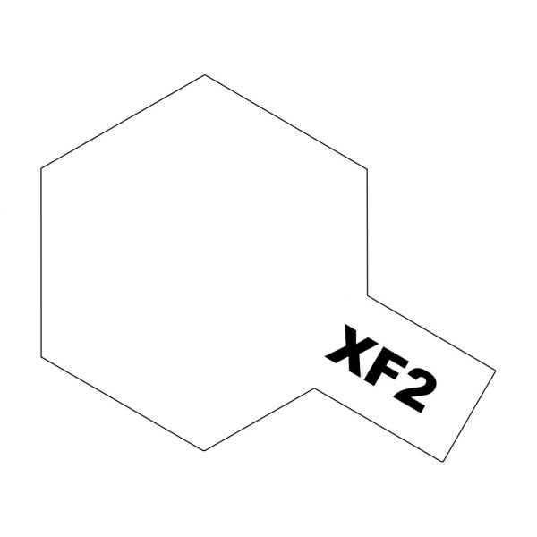 Tamiya Acrylic Mini XF-2 Flat White Additional Image 2