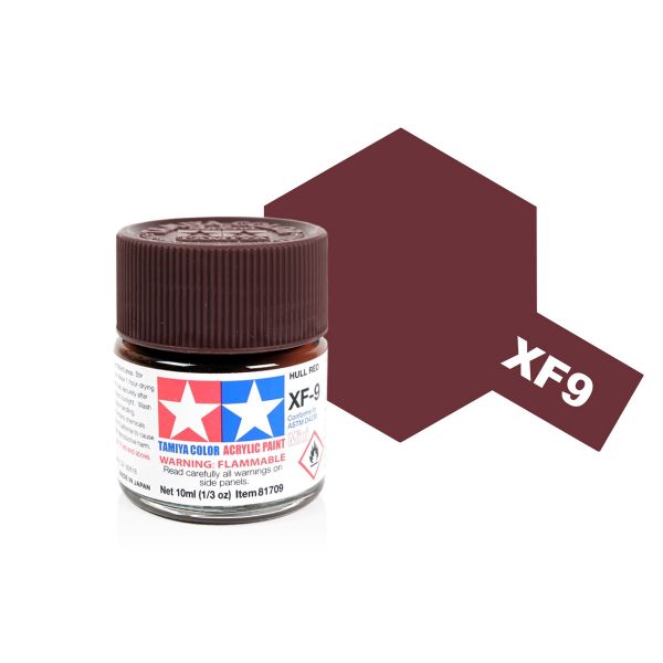View Tamiya X/XF Paints (Water-soluble Acrylic) page