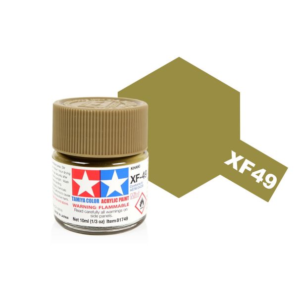 Tamiya Acrylic Mini XF-49 Khaki Main Image
