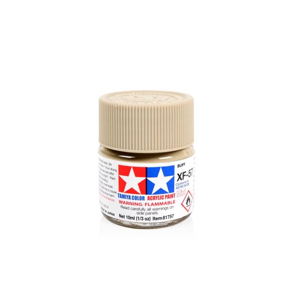 Tamiya Acrylic Mini XF-57 Buff Additional Image 1
