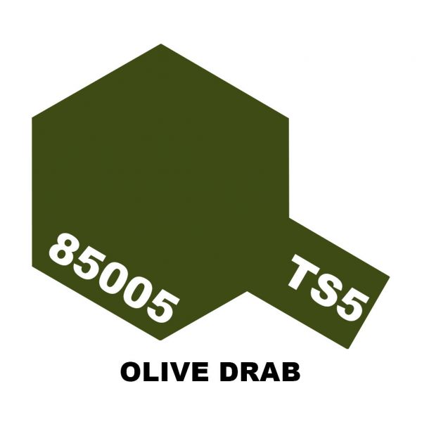 Tamiya TS-5 Olive Drab Additional Image 1