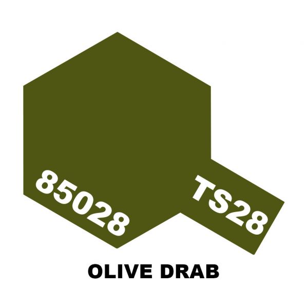 Tamiya TS-28 Olive Drab Additional Image 1