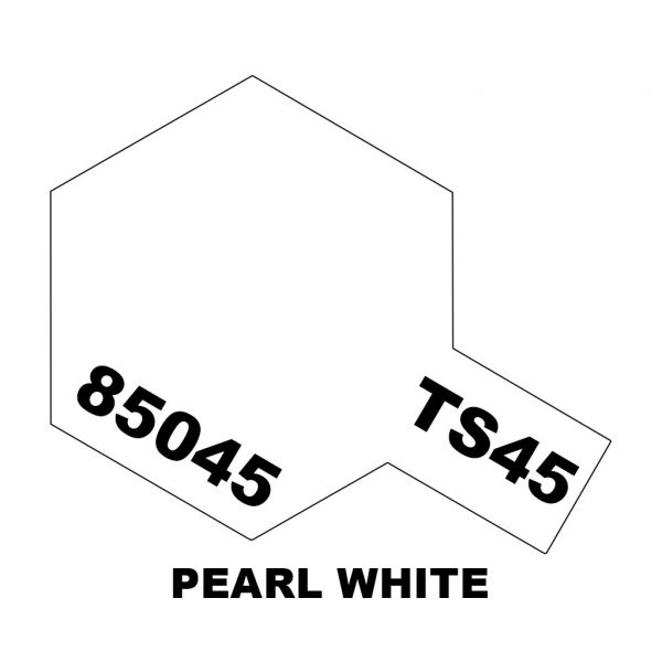Tamiya TS-45 Pearl White Additional Image 1