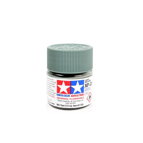 Tamiya Acrylic Mini XF-25 Light Sea Grey Additional Image 1