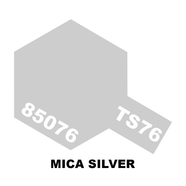 Tamiya TS-76 Mica Silver Additional Image 1