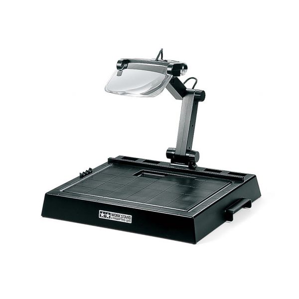 Work Stand with Magnifying Lens & LED Lights Additional Image 1