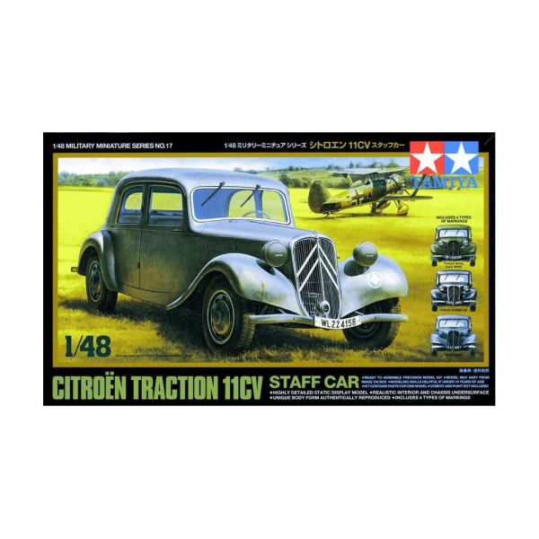1/48 Citro&euml;n Traction Avant 11CV Staff Car Additional Image 1