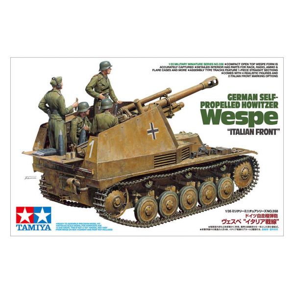 1/35 German Self-Propelled Howitzer Wespe "Italian Front" Additional Image 1