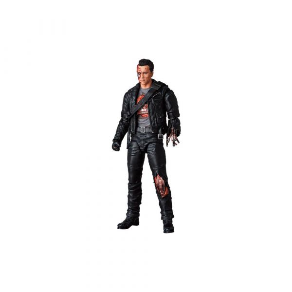 MAFEX T-800 Battle Damage Ver. Action Figure (Terminator 2) Additional Image 2