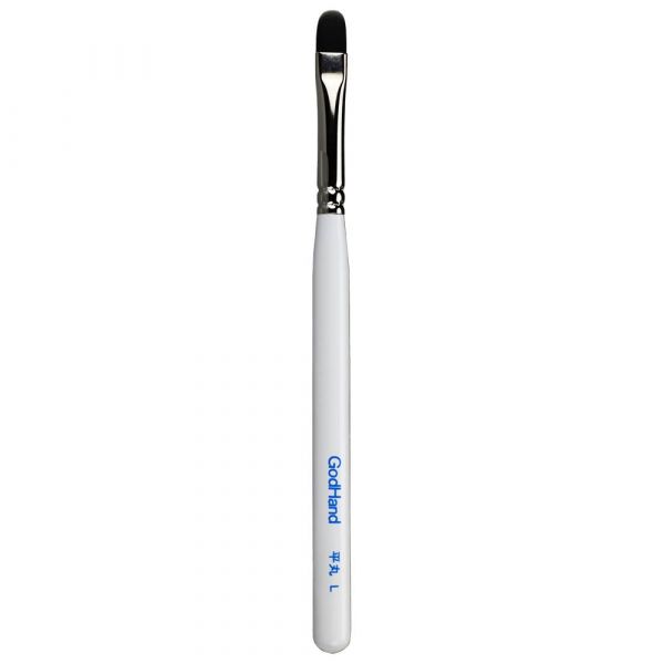 GodBrush Ubuge Brush with Cap (Flat Round Brush L Version) Image