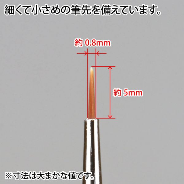 GodBrush SHORT Series Brush (Point Brush Size S Version) Additional Image 1