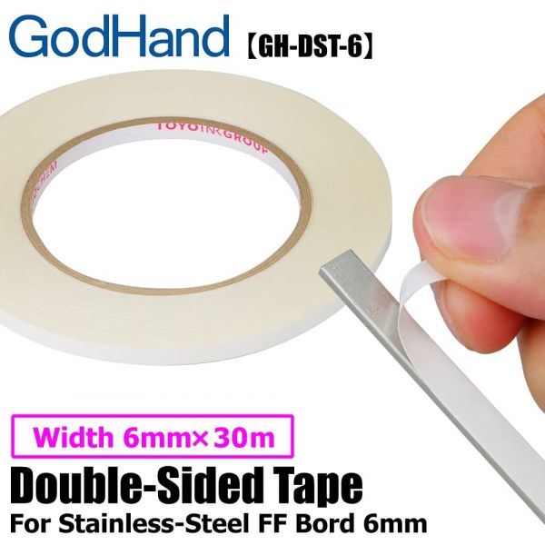 GodHand Double-Sided Tape for Mini FF Board 6mm Width Ver. (30m Length) Image