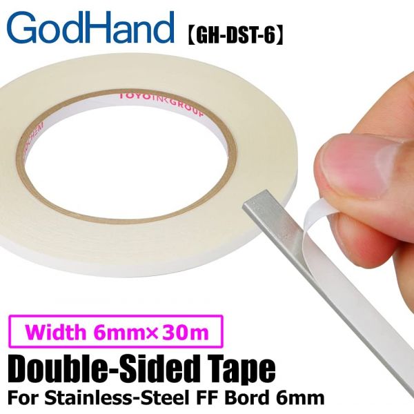 GodHand Double-Sided Tape for Mini FF Board 6mm Width Ver. (30m Length) Additional Image 1