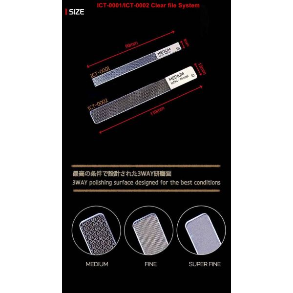 Infini Model Tempered Glass File Set (Large Ver.) Image