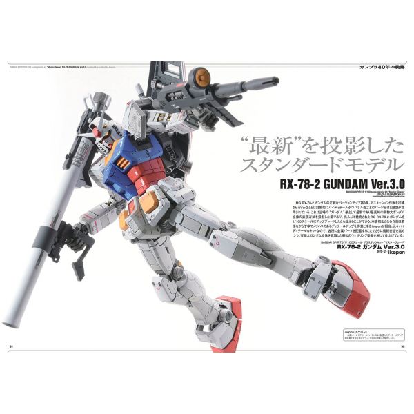 Gundam Weapons Gunpla 40th Anniversary RX-78-2 Gundam Edition Image