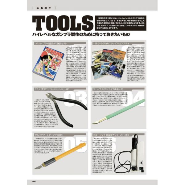 Mobile Suit Model Kit Super Technique Guide Image