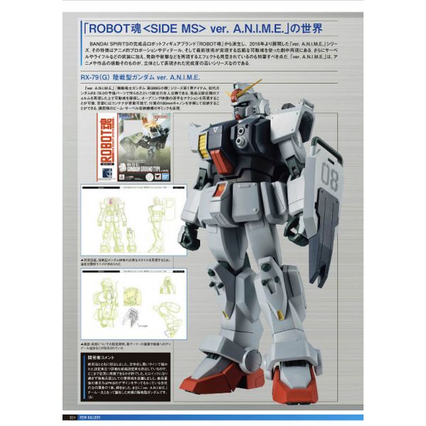 Gundam Robot Damashii ver.A.N.I.M.E. Development Secret Image