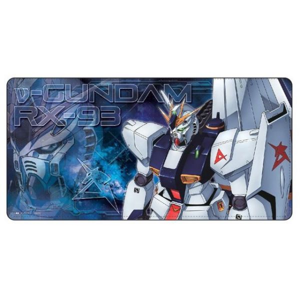 Mobile Suit Gundam Large Desk Mat 60cm x 30cm (Nu Gundam Version) Image