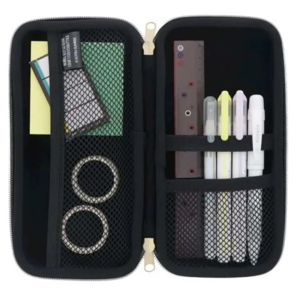 Mobile Suit Gundam Semi-Hard Shell Case for Stationery and Tools (Nu Gundam/EFSF Version) Image