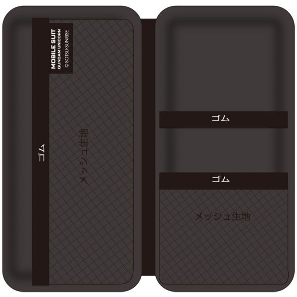 Mobile Suit Gundam Semi-Hard Shell Case for Stationery and Tools (Unicorn Gundam 02 Banshee Norn Version) Image