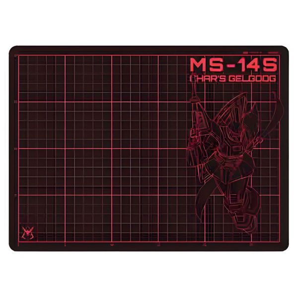 Mobile Suit Gundam A4 Cutting Mat (Char's Gelgoog Version) Image