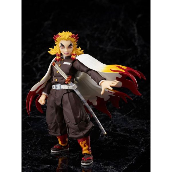 Kyojuro Rengoku - 1/12 Scale Action Figure (Demon Slayer: Kimetsu no Yaiba Mugen Train) Additional Image 2