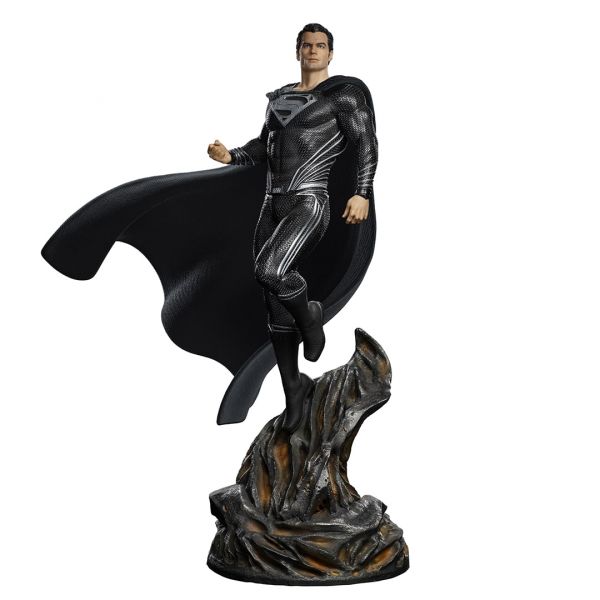 Superman Black Suit – Legacy Replica 1/4 Scale Statue (Justice League) Main Image