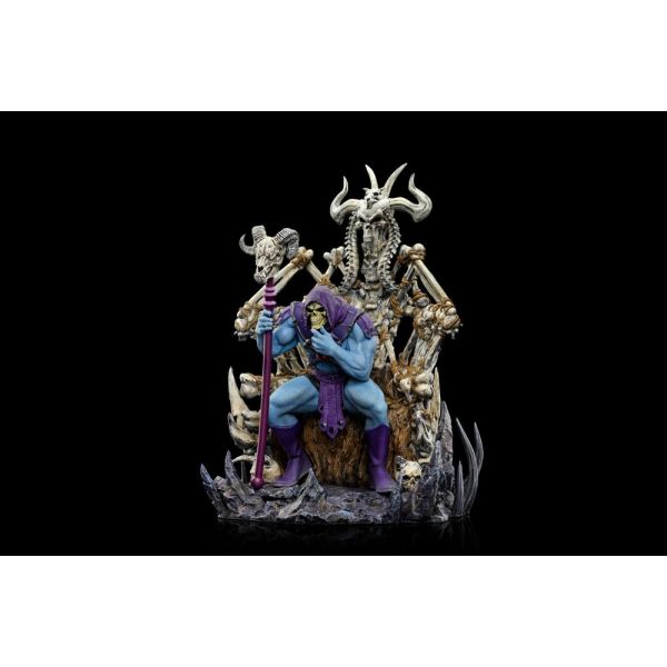 Skeletor on Throne Deluxe - Art Scale 1/10 Statue (Masters of the Universe) Additional Image 2