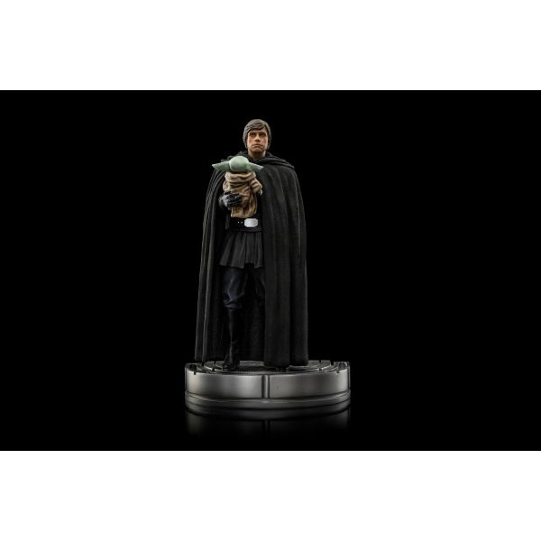 Luke Skywalker and Grogu - Art Scale 1/10 Statue (Star Wars The Mandalorian) Additional Image 1