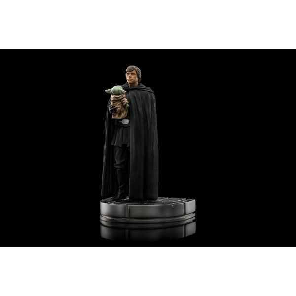 Luke Skywalker and Grogu - Art Scale 1/10 Statue (Star Wars The Mandalorian) Additional Image 4