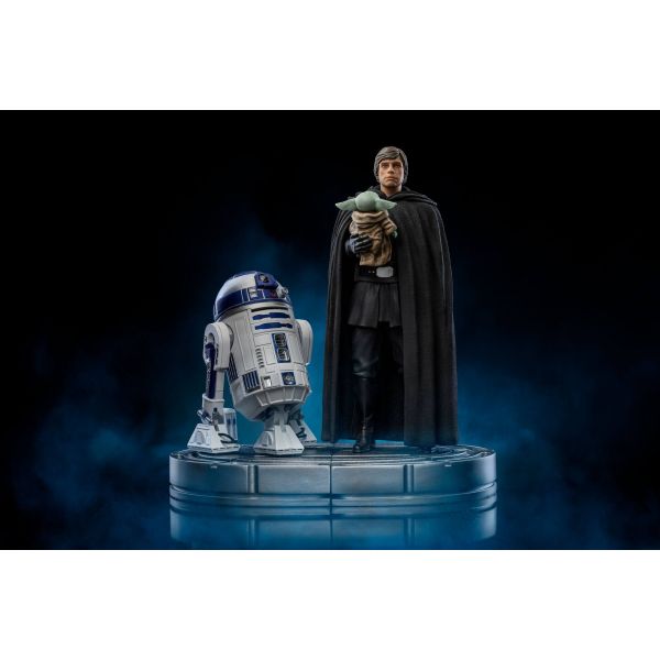 Luke Skywalker and Grogu - Art Scale 1/10 Statue (Star Wars The Mandalorian) Additional Image 5