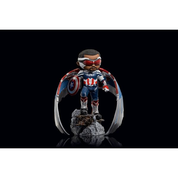Mini Co. Captain America Sam Wilson (The Falcon and the Winter Soldier) Additional Image 3