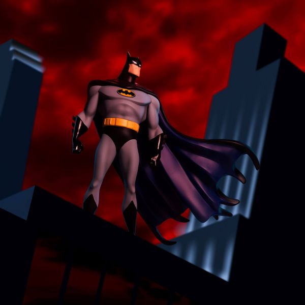 Batman Art Scale 1/10 Statue (Batman The Animated Series 1992) Additional Image 6