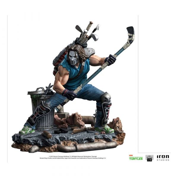 BDS Art Scale Casey Jones 1/10 Scale Statue (Teenage Mutant Ninja Turtles) Main Image