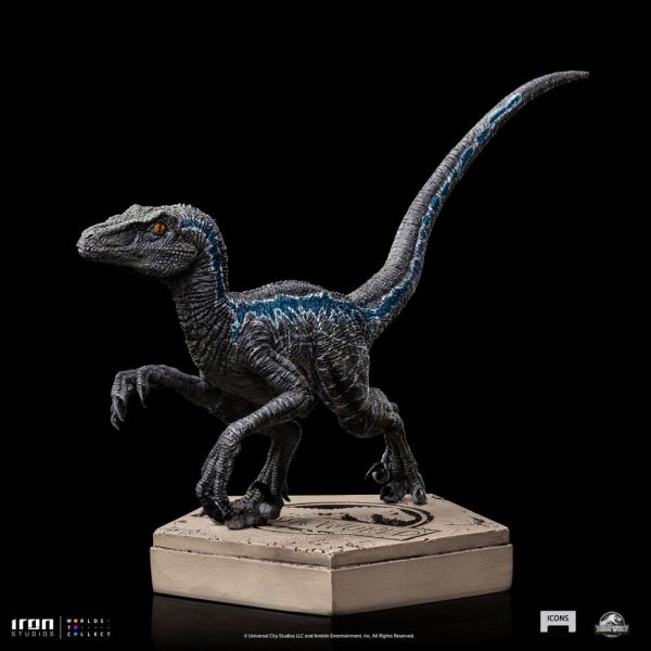 Icons Velociraptor Blue Statue (Jurassic World) Additional Image 1