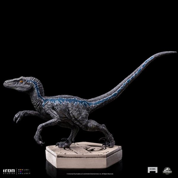 Icons Velociraptor Blue Statue (Jurassic World) Additional Image 3